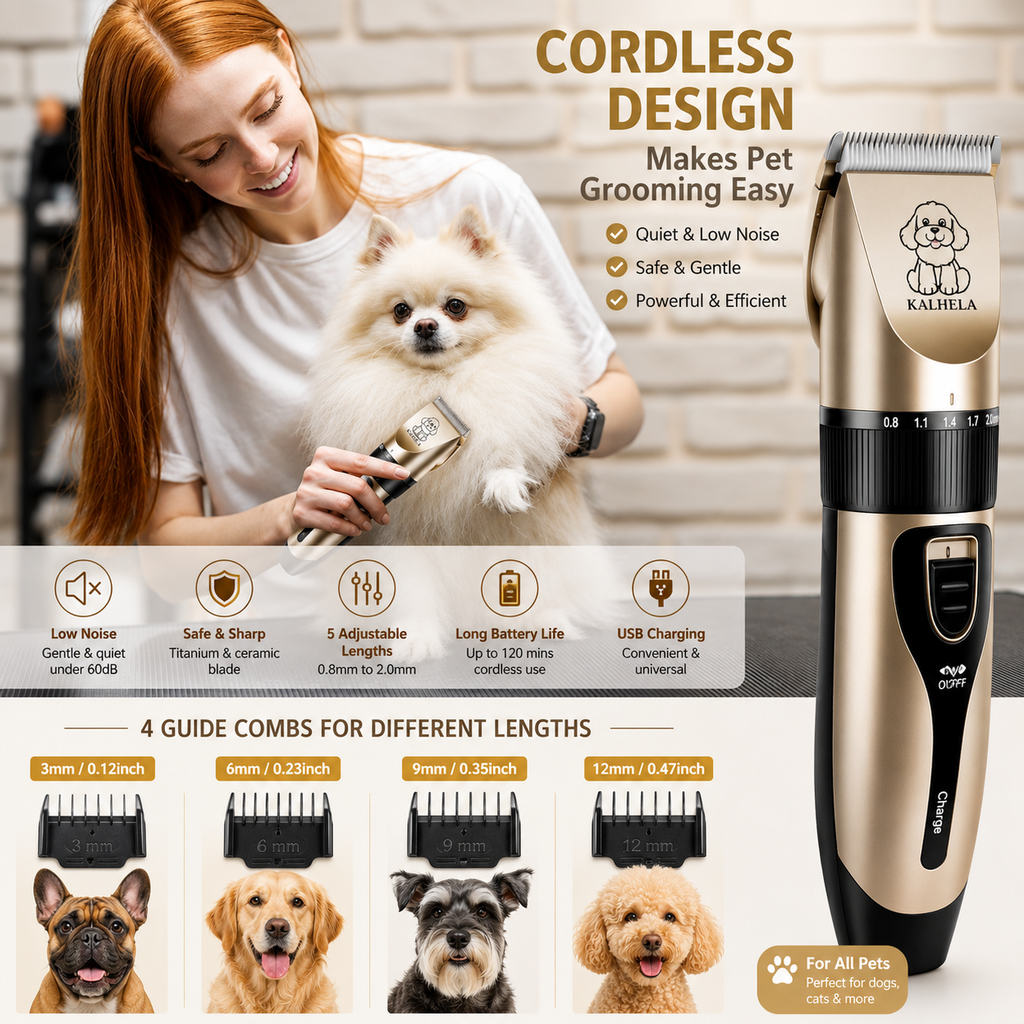 Pet grooming kit