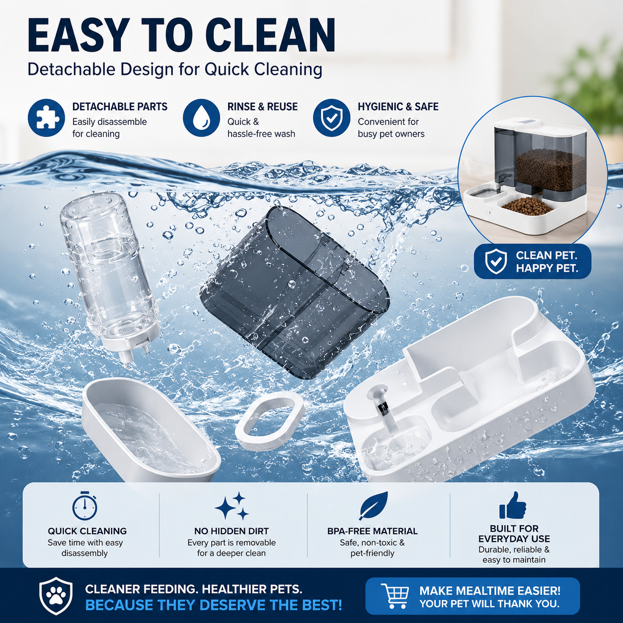 Gravity Auto Feeder & Water Station
